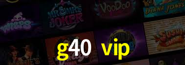 g40 vip: A Experiência de Casino com Jogos de Mesa ao Vivo